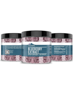 Cápsulas de Extracto de Arándano 10:1 Earthborn 200 Unidades 2