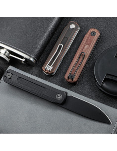 Cuchillo Plegable CIVIVI Foldis 6.78 cm Acero Nitro-V Negro 2