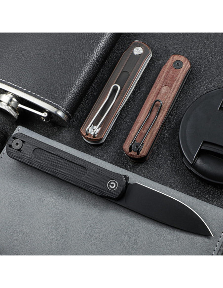 Cuchillo Plegable CIVIVI Foldis 6.78 cm Acero Nitro-V Negro