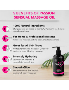 Aceite de Masaje Sensual Brookethorne 250 ml Natural Tropical 2