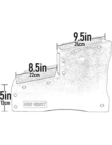 Escalera para Mascotas Pet Gear Easy Step II, 2 Escalones, 34 kg