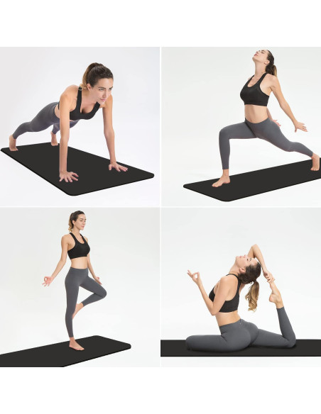 Alfombrilla de Yoga Hatha Yoga TPE Antideslizante 182.88x68.58cm Alfombrilla de Yoga Hatha Yoga TPE Antideslizante 182.88x68.58cm