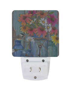 Lámpara de Noche LED AngelaBao con Sensor de Luz - 2 Unidades 2