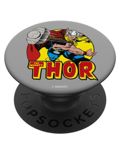 PopSocket Estándar Marvel Thor Martillo Negro 136g