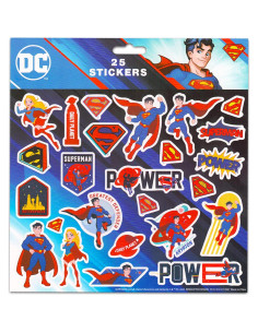 Paquete de Stickers Superman y Liga de la Justicia - 300 Piezas 2
