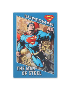 Cartel Decorativo de Madera Superman 19x28 cm Open Road Brands