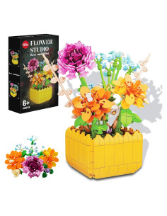 Kit de Construcción de Ramo de Flores 549 PCS 80S