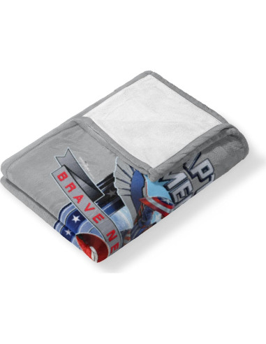 Manta de Toque de Seda Marvel Captain America 127x152 cm