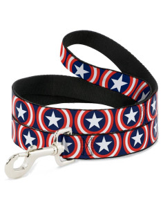 Correa para Perro Buckle-Down Capitán América 1.83m x 2.54cm