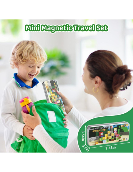 Juguetes de Viaje Magnéticos de Animales de Granja 35PCS Juguetes de Viaje Magnéticos de Animales de Granja 35PCS