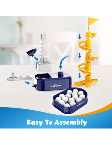 Conjunto de Golf para Niños EagleStone con Lanzador Pedal