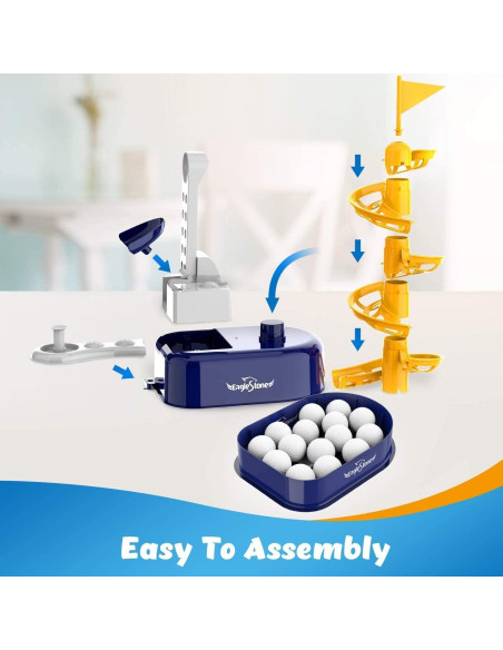 Conjunto de Golf para Niños EagleStone con Lanzador Pedal