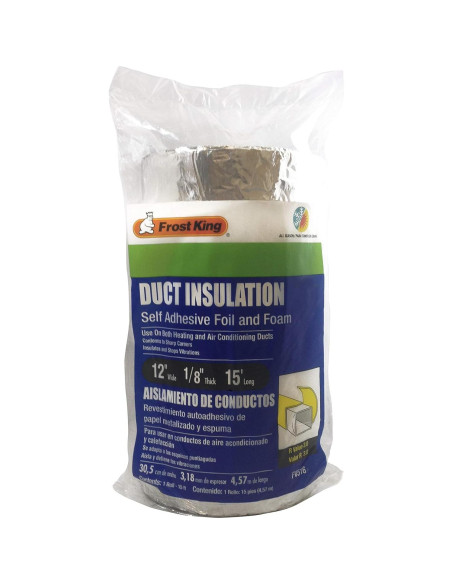 Aislamiento de Conductos Frost King FV516 4.76 cm x 4.57 m Blanco
