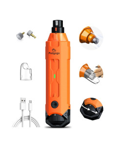 Cortadora de Uñas Eléctrica Pedgogo 12000RPM 6 Velocidades