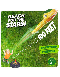 Lanzador de Cohetes de Dinosaurio Ninja Blast - Juguete Exterior 2