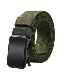 Cinturón Elástico Ratchet LionVII para Hombre Ajustable 3.49 cm