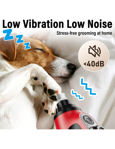 Cortador de Uñas Eléctrico Casfuy N90 con 6 Velocidades y LED