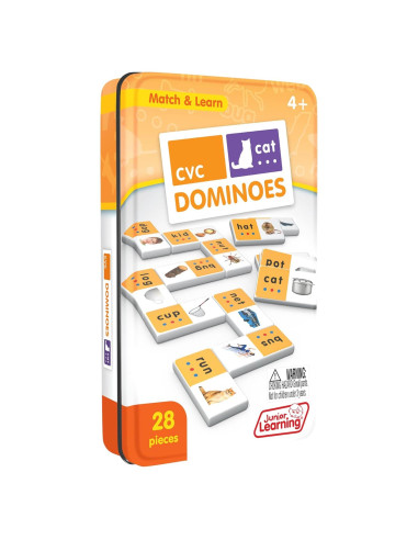 Dominó CVC Junior Learning 28 Piezas en Lata Coleccionista