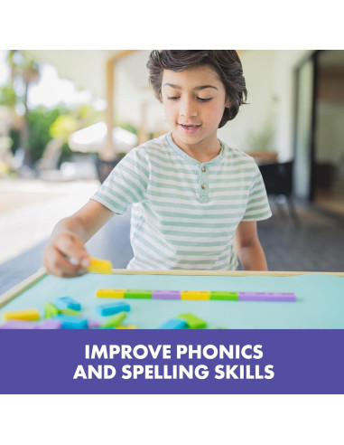 Fichas de Fonética Vocales Cortas Educational Insights - Set 84 Piezas