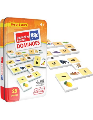 Dominó de Sonidos Iniciales Junior Learning JL492 - 28 Piezas