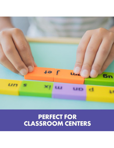 Fichas de Fonética Vocales Cortas Educational Insights - Set 84 Piezas