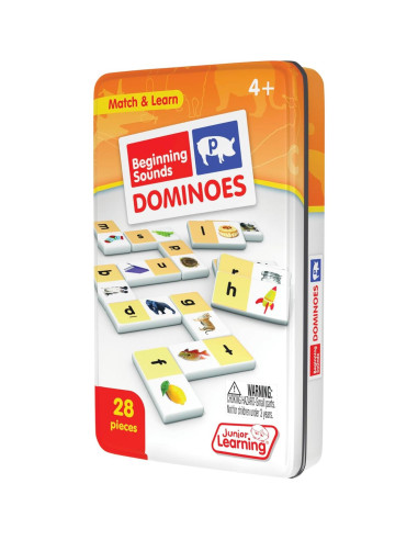 Dominó de Sonidos Iniciales Junior Learning JL492 - 28 Piezas