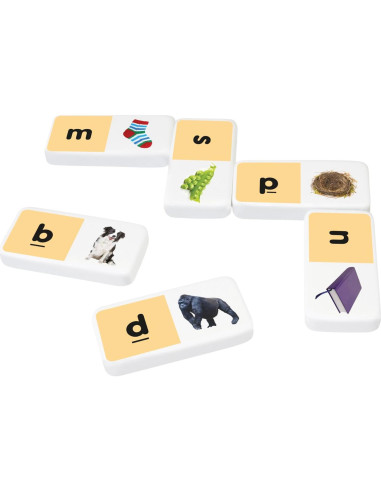 Dominó de Sonidos Iniciales Junior Learning JL492 - 28 Piezas