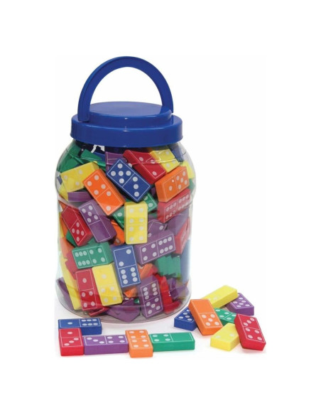 Dominós de Espuma WonderFoam 168 Piezas Multicolor 4.4 cm