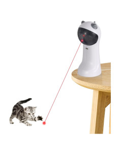 Juguete Interactivo Automático para Gatos TBTeek con Luz y 4 Modos
