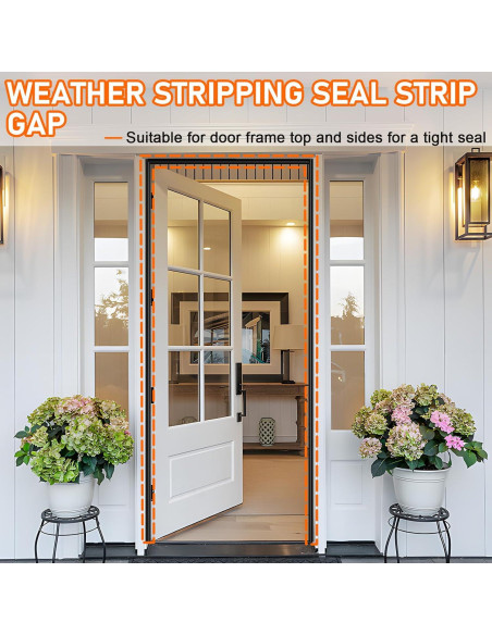 Sellador de Puerta Autoadhesivo Ormein 7m Silicona Negro 1cm Sellador de Puerta Autoadhesivo Ormein 7m Silicona Negro 1cm