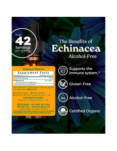 Extracto de raíz de equinácea orgánica Herb Pharm 30 ml 2