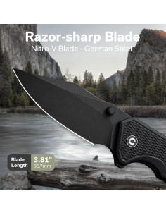 Cuchillo Plegable CIVIVI Vexillum 9.66 cm Nitro-V Mango G10 2
