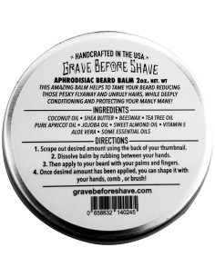 Bálsamo para Barba Afrodisíaco Grave Before Shave 56.7 g 2