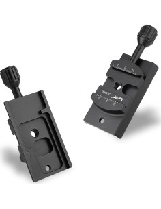 Adaptador de Liberación Rápida Haoge CP-MA90 para Cabezal Fluido Manfrotto/Sachtler/Benro/Sirui 2