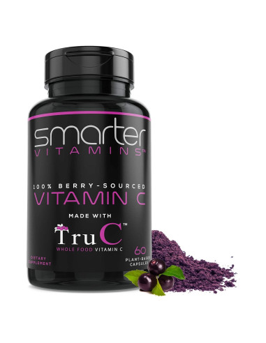 Cápsulas de Vitamina C Smarter con 11 Bayas Naturales - 60 Unidades