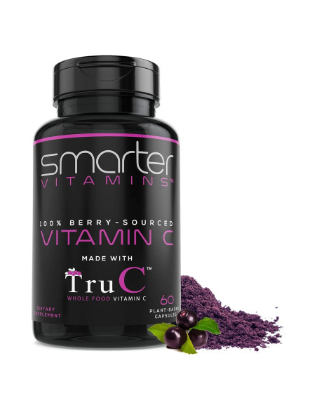 Cápsulas de Vitamina C Smarter con 11 Bayas Naturales - 60 Unidades