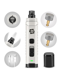 Cortadora de Uñas Eléctrica Soft Pet Paws - Ultra Silenciosa