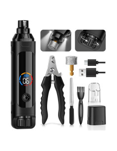 Cortador de Uñas Eléctrico para Mascotas Cuter MX30 - Silencioso y Recargable