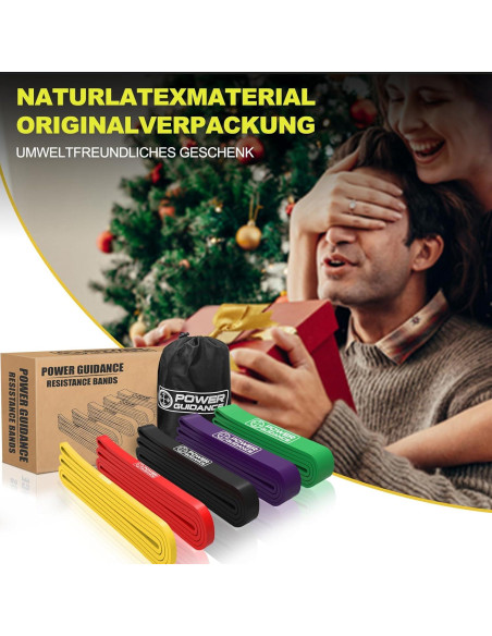 Bandas de Resistencia POWER GUIDANCE - Conjunto de 5 Niveles
