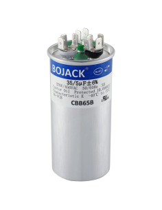 Capacitor de Arranque Dual BOJACK 35+5uF 370V/440V CBB65