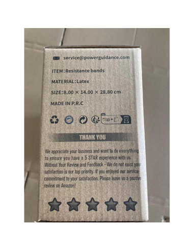 Bandas de Resistencia POWER GUIDANCE - Conjunto de 5 Niveles