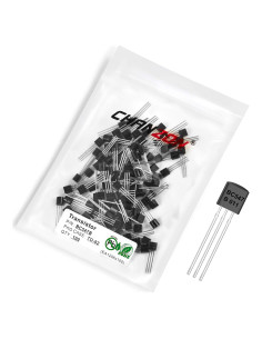 Transistor NPN Chanzon BC547B TO-92 100 Piezas 0.625W