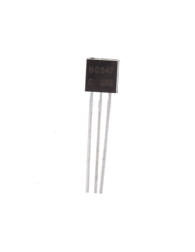 20 Transistores NPN BC547C TO-92 45V 100mA 625mW