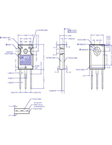 Diodo IGBT FGH60N60SMD 60A 600V - 2 Piezas - Bridgold