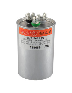 Capacitor CBB65B HUAREW 45/7.5 uF 370V/450V Doble Redondo
