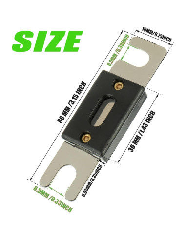 Soporte de Fusible ANL SIGANDG 150A para Audio