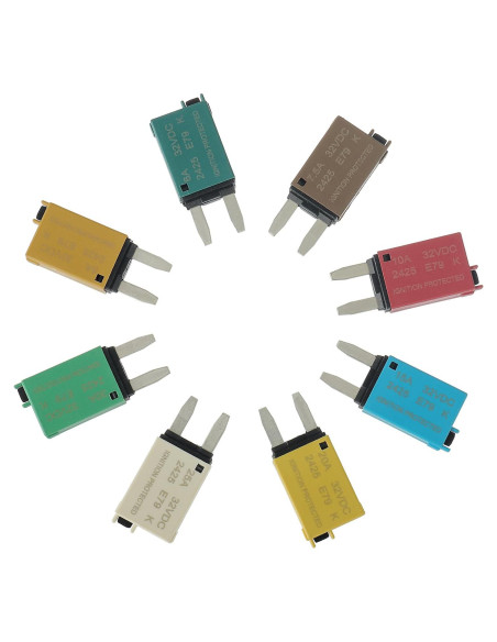 Disyuntor Manual E79 ATM 5A-30A para Automóvil y Barco