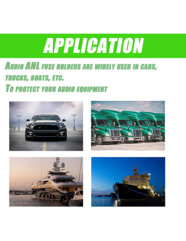 Soporte de Fusible ANL SIGANDG 150A para Audio
