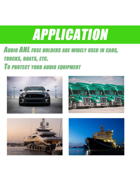 Soporte de Fusible ANL SIGANDG 150A para Audio