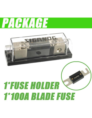 Soporte de Fusible ANL SIGANDG 150A para Audio